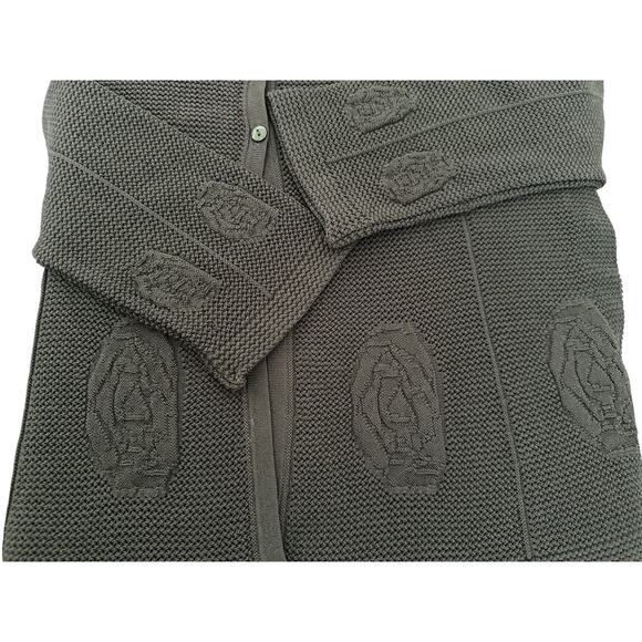 Coelian cardigan knitted fabric and features a scoop neckline,size M - Picture 4 of 8